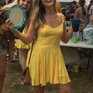 Yellow Sundress - Kimchi Blue - UO